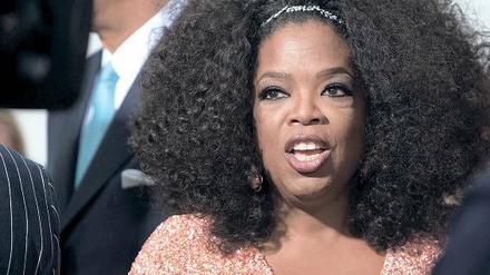 War für die Hochzeitsfeier von Tina Turner in Zürich zu Besuch. Oprah Winfrey. 