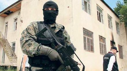 Georgische Spezialkräftige trugen G36-Sturmgewehre. Wie ist das möglich?