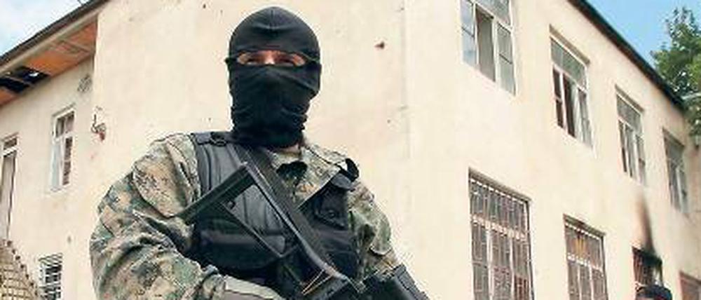 Georgische Spezialkräftige trugen G36-Sturmgewehre. Wie ist das möglich?