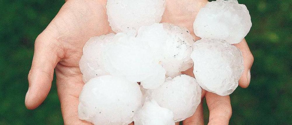 Körner-Katastrophe. Bei den Versicherungen in Niedersachsen und vor allem Baden-Württemberg sind Ende Juli Unwetterschäden im Volumen von fast 700 Millionen Euro entstanden. Auch der VW-Konzern ist versichert. Foto: dpa