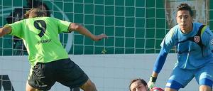 Sören Brandy trifft zum 1:1.