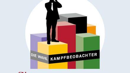 Immer montags bis freitags erscheint die Kolumne "Die Wahlkampfbeobachter".