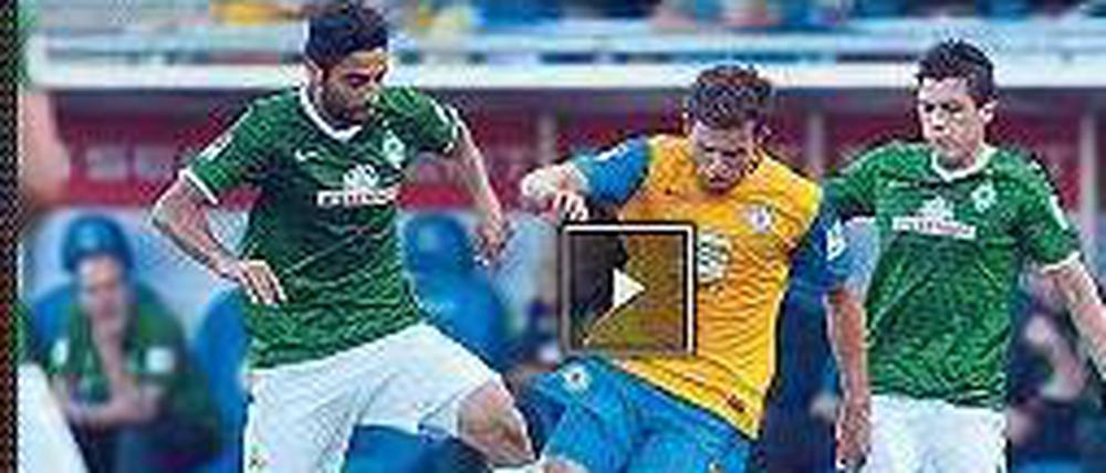 Bundesliga auf dem Tablet.