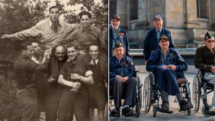 US-Weltkriegsveteranen besuchen Deutschland :„Ich will keine Details über KZ hören.“