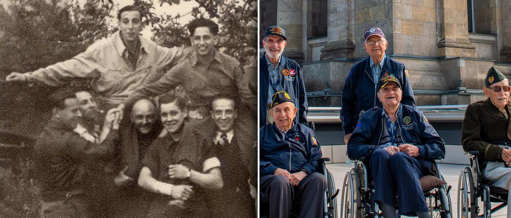US-Weltkriegsveteranen besuchen Deutschland :„Ich will keine Details über KZ hören.“