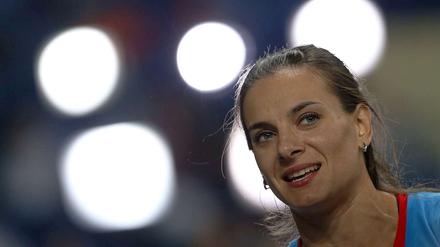Steht zu ihrer Regierung: Stabhochsprung-Weltmeisterin Jelena Issinbajewa.