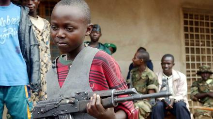 Kindersoldat im Kongo