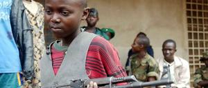 Kindersoldat im Kongo