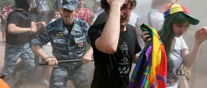 In Russland werden zunehmend Homosexuelle verfolgt.