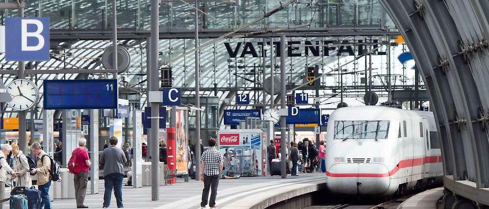 2015 wird der Berliner Hauptbahnhof teilweise gesperrt sein.