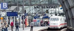 2015 wird der Berliner Hauptbahnhof teilweise gesperrt sein.