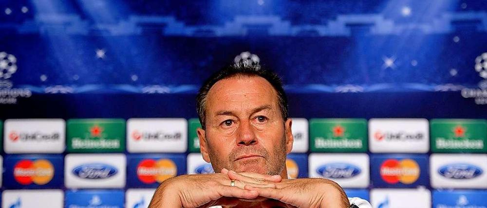 Rückkehr auf Schalke: Saloniki-Trainer Huub Stevens.