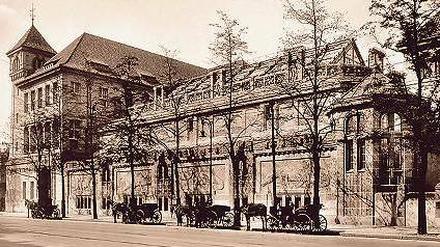 Das Zoo-Aquarium kurz nach seiner Eröffnung 1913.