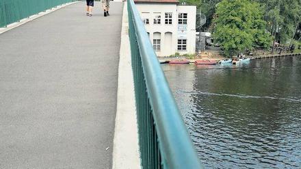 Die älteste ihrer Art. Die Abteilbrücke ist Deutschlands erste Stahlbetonbrücke, Jahrgang 1916. 