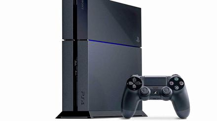 Dieses Handout von Sony zeigt die neue PlayStation PS4