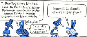 Im Comicwunderland: Nicolas Mahler, der kürzlich das Buch "Alice in Sussex" veröffentlichte, ist einer der Gäste des Literaturfestivals.