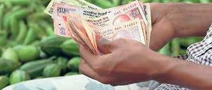 Die Inflation liegt in Indien derzeit bei fast zehn Prozent. Foto: dpa