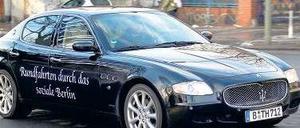 Ein Mann, ein Auto. Harald Ehlert fuhr einst in diesem Maserati und sorgte damit für Skandal.
