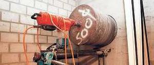 Die vermisst jemand. Diese Bohrmaschine, die beim Einbruch verwendet wurde, gehörte nicht den Einbrechern.