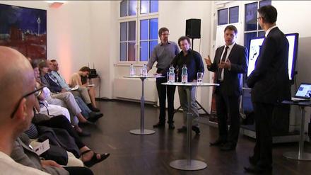 Frederik Hanssen, Ulrich Amling, Winrich Hopp und Andreas Richter