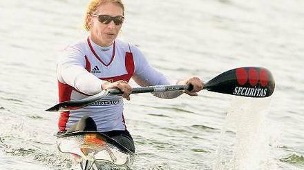 Mut zur Pause. Wagner-Augustin ist jetzt besser – mit weniger Training. Foto: dpa