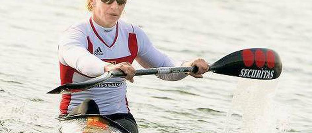 Mut zur Pause. Wagner-Augustin ist jetzt besser – mit weniger Training. Foto: dpa