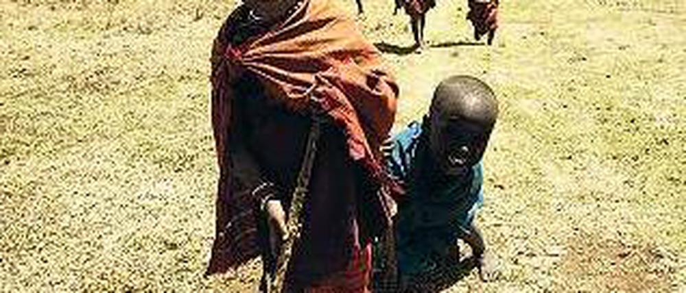 Schon die Kleinsten werden in die Minen gelockt, vor allem Waisenkinder. Foto: AFP