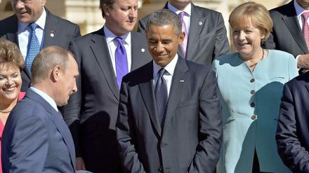 Keine Annäherung zwischen Putin und Obama auf dem G-20-Gipfel.