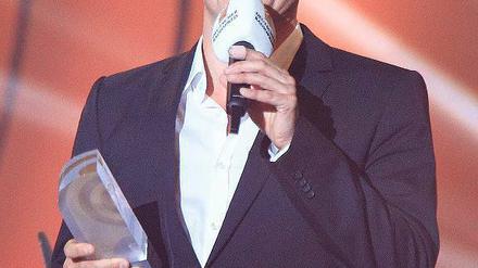 Moderator Volker Wieprecht.