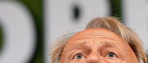 Fraktionschef Jürgen Trittin sieht sich mit dem niedrigsten Umfrageergebnis seit 2009 konfrontiert. Können die Grünen das noch drehen?