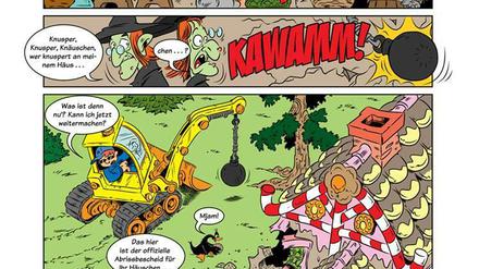 Knusper, knusper, knäuschen: Diesen Strip hat Gerd Pircher eingereicht.