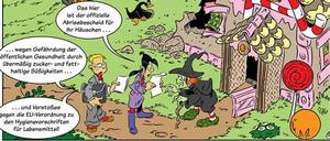 Knusper, knusper, knäuschen: Diesen Strip hat Gerd Pircher eingereicht.