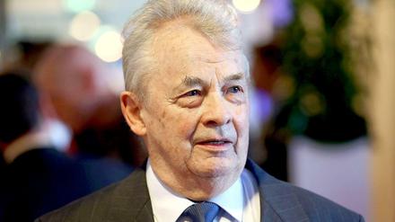 Walther Tröger, 84, war von 1989 bis 2010 Mitglied des IOC und ist seitdem Ehrenmitglied des IOC.