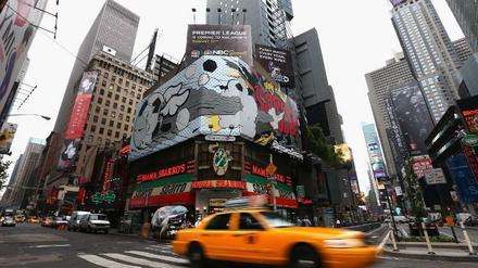 Der Times Square in New York ist ein beliebtes Touristenziel