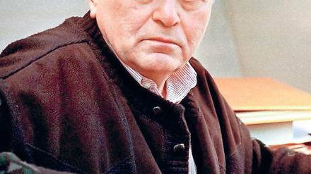 Ehrliche Haut. Erich Loest (1926-2013) auf einem Bild von 2001.