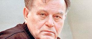 Ehrliche Haut. Erich Loest (1926-2013) auf einem Bild von 2001.