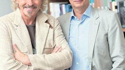 Best Friends. Thomas Gottschalk (links), 63, und Günther Jauch, 57, sind seit 30 Jahren eng befreundet. 