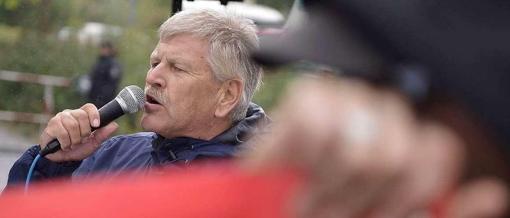 Auf dem absteigenden Ast: der ehemalige NPD-Vorsitzende Udo Voigt.