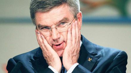 Au Backe. Auf Thomas Bach kommen als IOC-Pröäsidenten nun große Aufgaben zu.