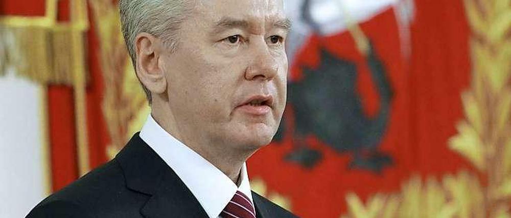 Sergei Sobjanin ist Putins Kandidat für die Bürgermeisterwahl in Moskau.