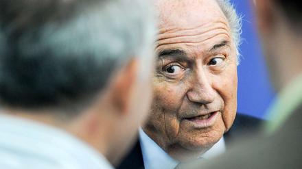 Die Äußerung Sepp Blatters (Bild) dürfte als Spitze gegen Uefa-Präsident Michel Platini verstanden werden.