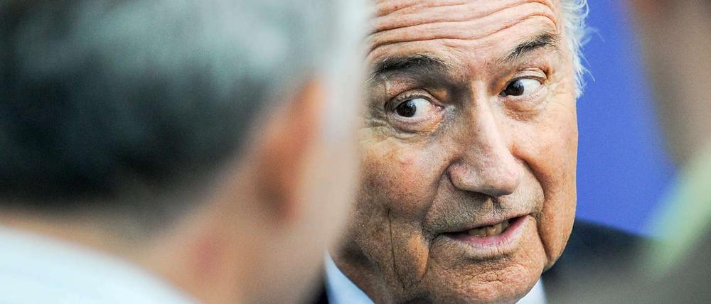 Die Äußerung Sepp Blatters (Bild) dürfte als Spitze gegen Uefa-Präsident Michel Platini verstanden werden.