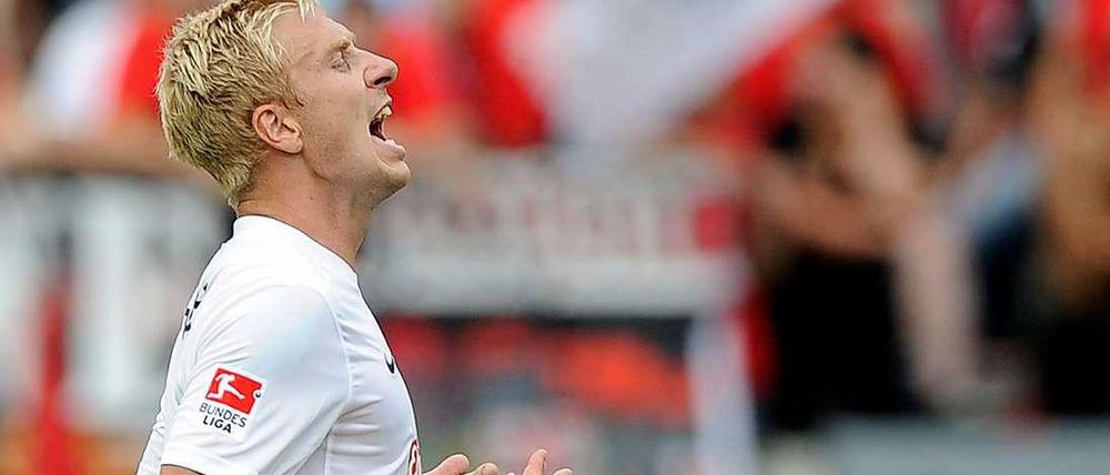 Freude pur? Freiburgs Mike Hanke.