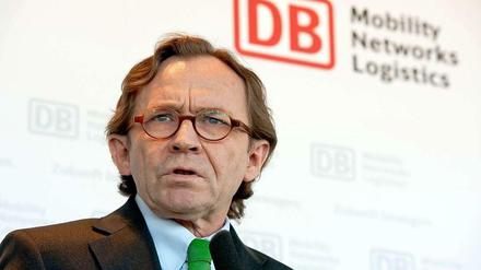 Bahn-Manager Ulrich Weber