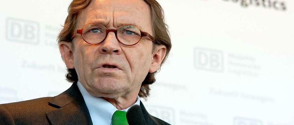 Bahn-Manager Ulrich Weber