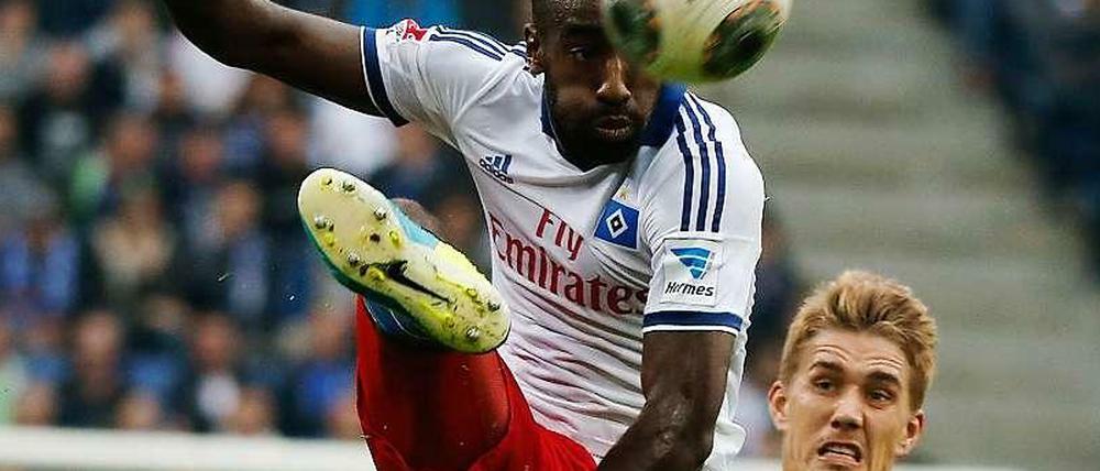 Mehr Krampf als alles andere. HSV gegen Werder Bremen.