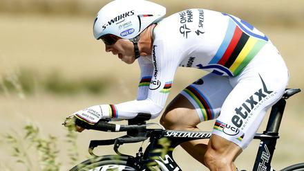 Auf Speed. Tony Martin zählt zu den WM-Favoriten im Einzelzeitfahren.