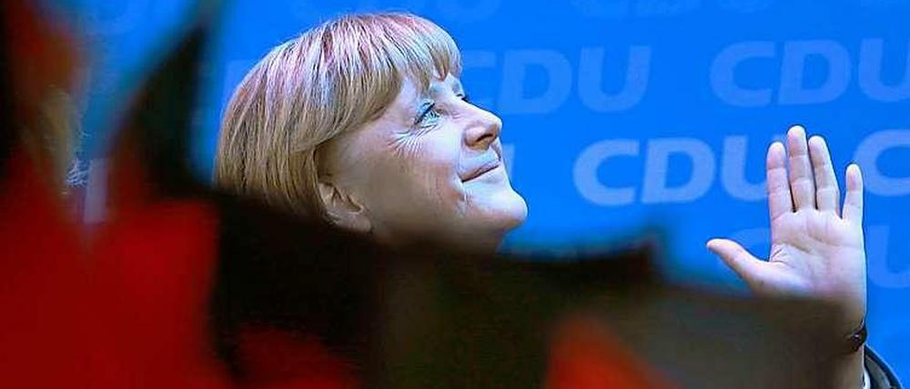 Bundeskanzlerin Angela Merkel (CDU) ist klare Wahlgewinnerin.