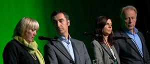 Nachdenklich und entschlossen. Die Grünen stehen vor einem personellen Neuanfang, damit sind sie aber nicht allein.