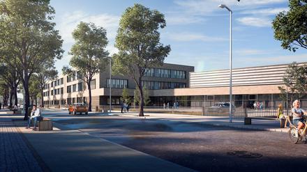 Die neue Schule an der Goltzstraße